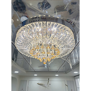 Đèn mâm ốp trần pha lê Led 3 chế độ đường kính 1m OTPL3513T1000