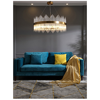 Đèn thả pha lê đũa đường kính 60cm TPL01T600