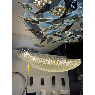 Đèn thả pha lê cao cấp dài 1,5m TPL021L1500