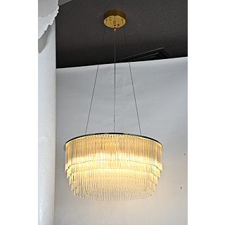 Đèn chùm pha lê thanh tròn đường kính 60cm TPL1100T600