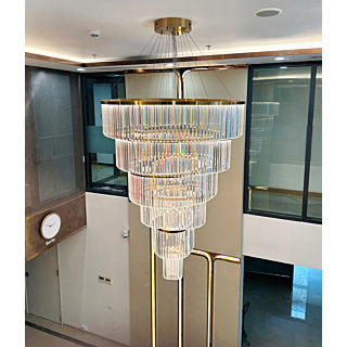 Đèn pha lê thông tầng sảnh tiếp khách TPL20