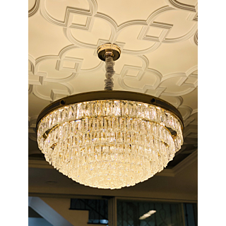 Đèn thả pha lê K9 đường kính 80cm TPL2231T800