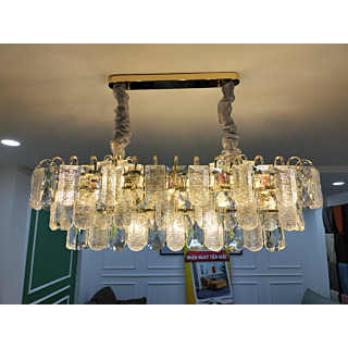 Đèn thả pha lê mờ dài 97cm TPL6291N970