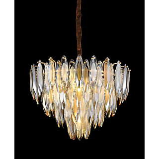 Đèn thả pha lê ngọc trai cao cấp đường kính 80cm TPL708T800