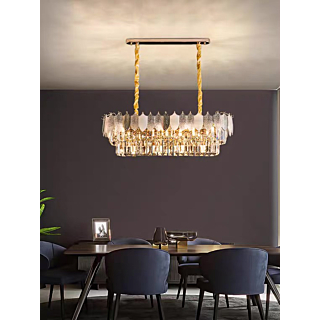 Đèn chùm pha lê Mica Acrylic dài 80cm TPL8032N800