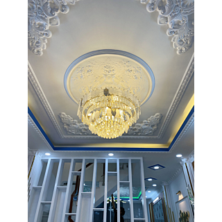 Đèn chùm pha lê Mica Acrylic đường kính 80cm TPL8032T800