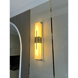 Đèn tường đồng đá cao cấp VD8003T800