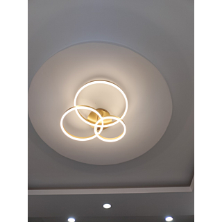Đèn ốp trần 3 hình tròn dài 73cm OT1099T3-VANG
