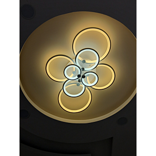 Đèn ốp trần hiện đại 8 hình tròn đường kính 90cm OT7022T8