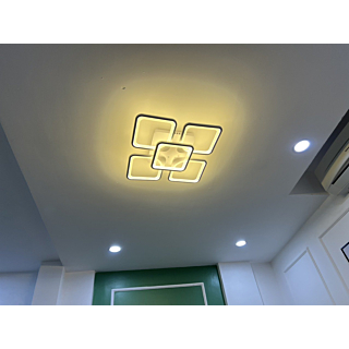 Đèn ốp trần hiện đại 5 hình vuông dài 60cm OT8032T5