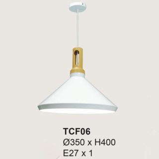 Đèn thả Decor trang trí màu Trắng TCF06-Trang