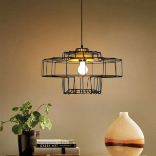 Đèn thả Decor khung sắt nghệ thuật TCF27С