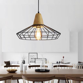 Đèn thả Decor khung sắt nghệ thuật TCF27A