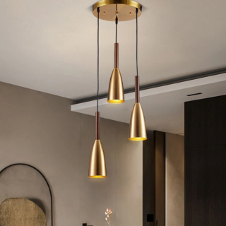 Đèn thả bàn ăn đế Tròn 3 bóng TCF64Т3-DeTron