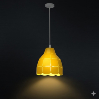 Đèn thả cafe hợp kim màu Vàng TCF82T1V