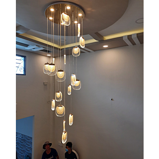 Đèn ốp trần thông tầng đường kính 65cm THD0918T18