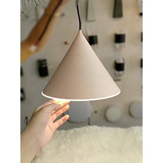 Đèn thả đơn 1 bóng màu Hồng THD38T1Hong