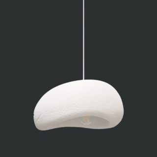 Đèn Thả Trần Nghệ Thuật Dáng Vỏ Sò Độc Đáo đường kính 60cm THD85T600