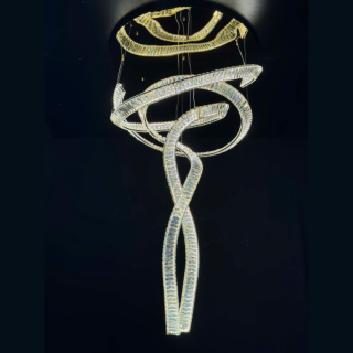 Đèn thả pha lê Led đường kính 1m TPL801T1000