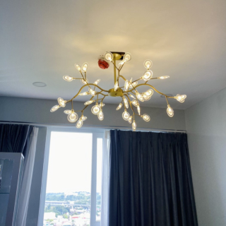 Đèn Hera Decor màu Vàng 45 bóng TTK9051-Vang