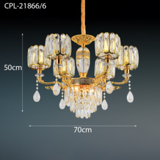 Đèn chùm pha lê lớn CPL-21866/6