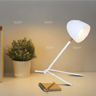 Đèn bàn đọc sách màu trắng DB-2046A-WH