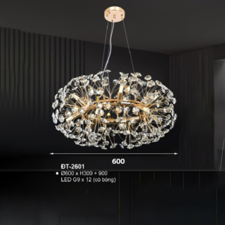 Đèn thả pha lê DT-2601/600