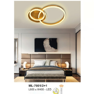 Đèn ốp trần led hiện đại ML-7001/2+1