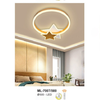 Đèn ốp trần led hiện đại hình ngôi sao ML-7007/500