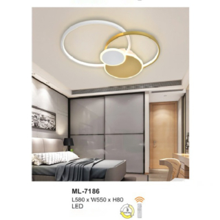 Đèn ốp trần led hiện đại ML-7186