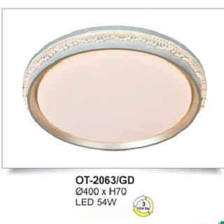 Đèn ốp trần tròn OT-2063/GD