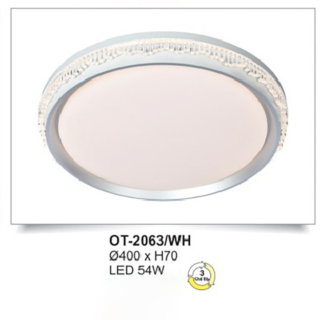 Đèn ốp trần tròn OT-2063/WH