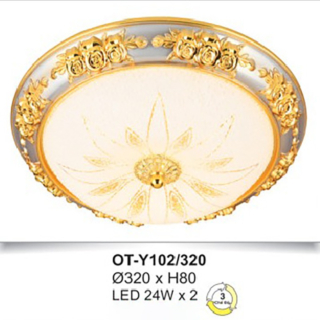 Đèn ốp trần tròn ban công OT-Y102/320