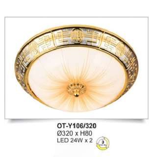 Đèn ốp trần tròn ban công OT-Y106/320