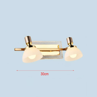 Đèn led 2 bóng điều chỉnh góc chiếu cho gương phòng tắm ST-7956-2