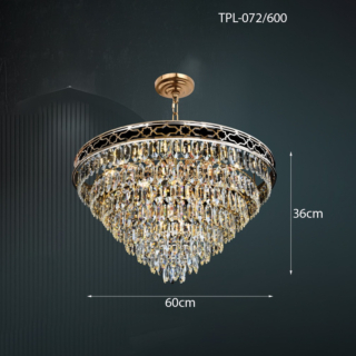 Đèn chùm pha lê cổ điển TPL-072/600