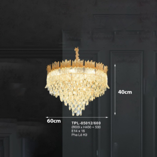 Đèn thả pha lê TPL-85012/600