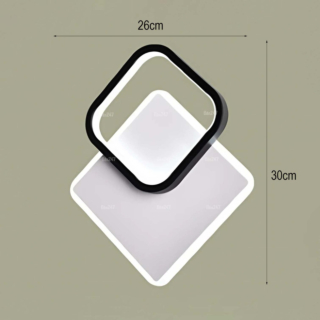 Đèn tường vuông màu trắng VL-1837/1