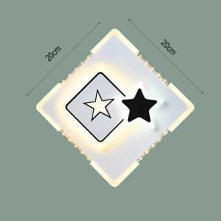 Đèn sao hình vuông gắn tường VL-6102SQ