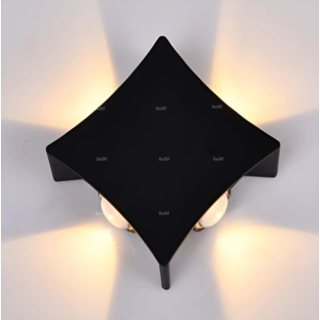 Đèn sân vườn 4 tia hắt tường VL-8087/4-BK