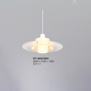 Đèn thả đơn hiện đại DT-4003/WH