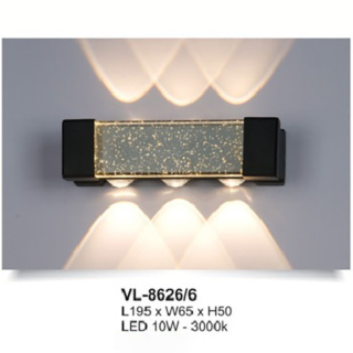 Đèn tường pha lê ngoài trời VL-8626/6