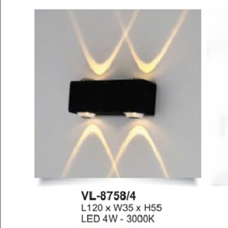 Đèn tường led ngoài trời VL-8758/4