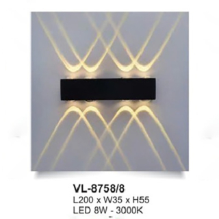 Đèn tường led ngoài trời VL-8758/8