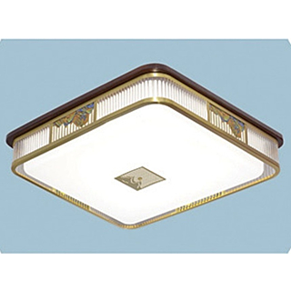 Đèn ốp trần đồng vuông phòng ngủ OD3111