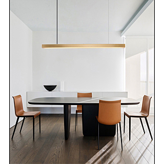 Đèn thả đơn Led 3 chế độ dài 88cm màu vàng THD7054