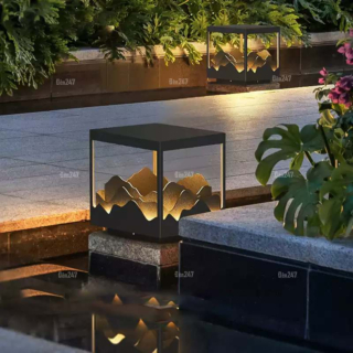 Đèn Sân Vườn Cao Cấp Hình Sơn Thủy LG-0858