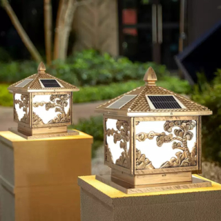 Đèn Trụ Cổng Sân Vườn năng lượng mặt trời TNL-05