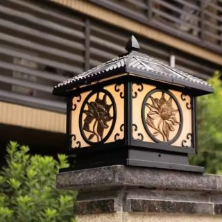 Đèn Trụ Cổng Sân Vườn năng lượng mặt trời TNL-27