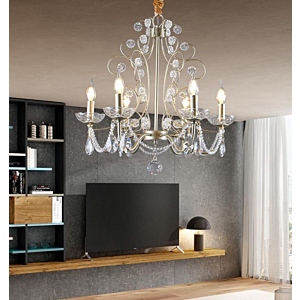 Đèn chùm Hoàng Gia 6 tay DC171T6V